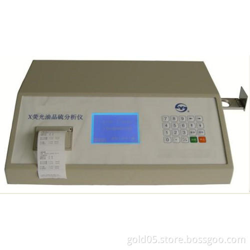ASTM D4294 XRF sulfur analyzer for sulfur content during petroleum or petrochemical